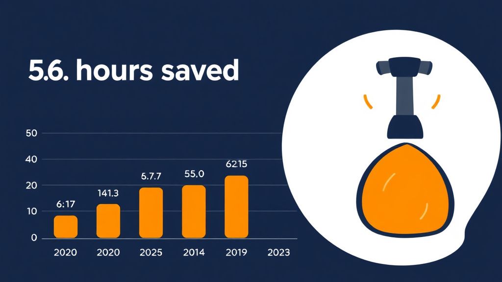 Time savings infographic