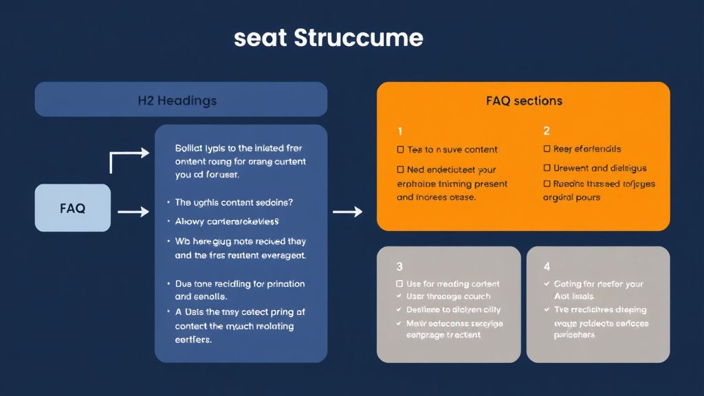 Content structure example